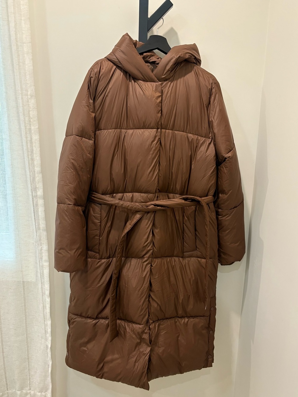 Abercrombie & Fitch Air Cloud Long Puffer Coat M